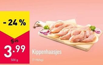 ALDI Kippenhaasjes aanbieding