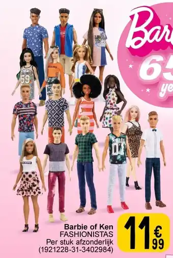 Cora Barbie of Ken aanbieding