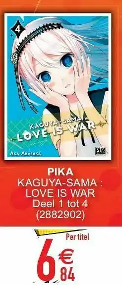 Cora Pika kaguya-sama love is war aanbieding
