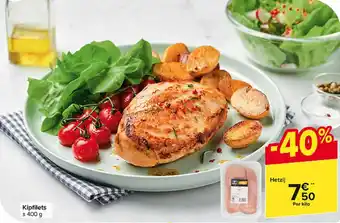 Carrefour Market Kipfilets 400 g aanbieding