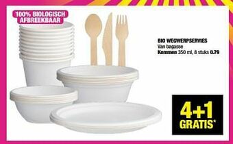 Bio wegwerpservies kommen