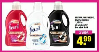 Big Bazar Fleuril wasmiddel aanbieding