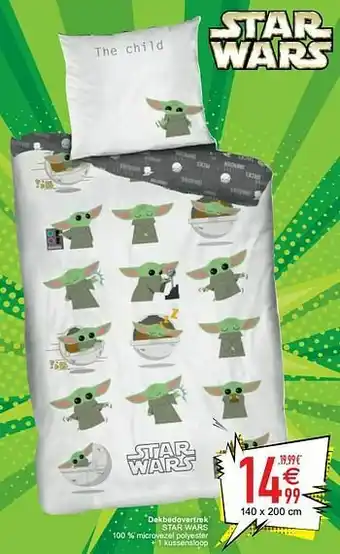 Cora Dekbedovertrek star wars aanbieding