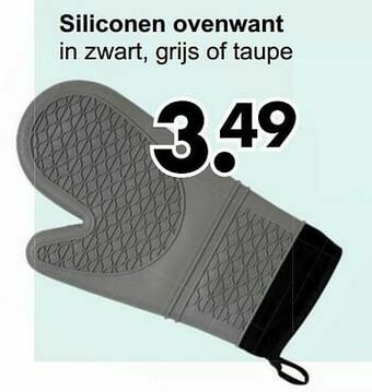 Wibra Siliconen ovenwant aanbieding