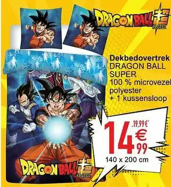 Cora Dekbedovertrek dragon ball super aanbieding