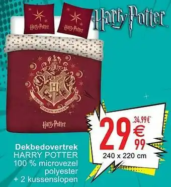 Cora Dekbedovertrek harry potter aanbieding