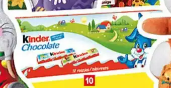 Carrefour Market Kinder Chocolate 12 stuks aanbieding