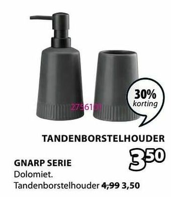 Jysk Gnarp tandenborstelhouder aanbieding