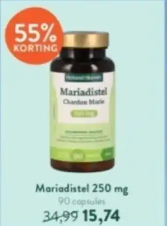 Holland & Barrett Mariadistel 250 mg 90 capsules aanbieding