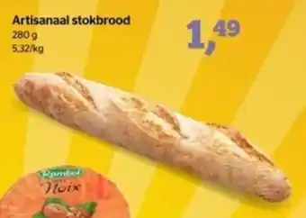 Spar Artisanaal stokbrood 280 g aanbieding