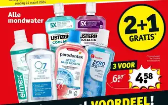Kruidvat Alle mondwater aanbieding