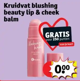 Kruidvat Blushing beauty lip & cheek balm aanbieding