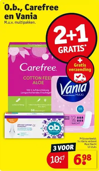 O.b., Carefree en Vania