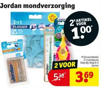 Kruidvat Jordan mondverzorging aanbieding