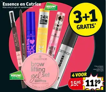 Kruidvat Essence en Catrice aanbieding