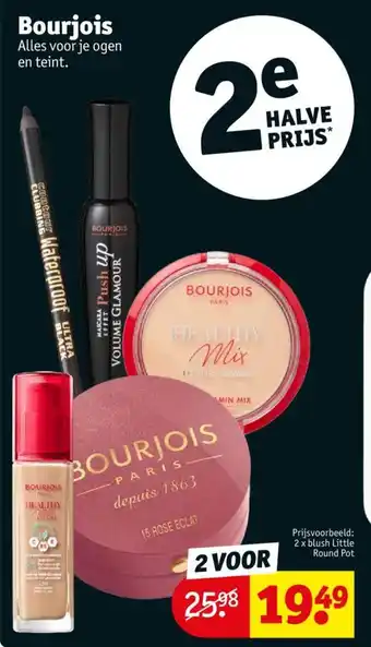 Kruidvat Bourjois aanbieding