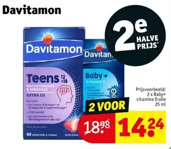 Kruidvat Davitamon aanbieding