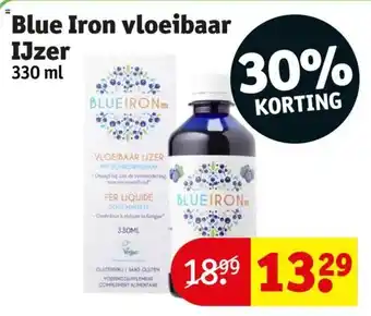 Kruidvat Blue Iron vloeibaar IJzer 330 ml aanbieding
