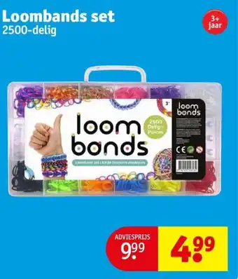 Kruidvat Loombands set 2500-delig aanbieding