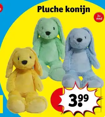 Kruidvat Pluche konijn aanbieding