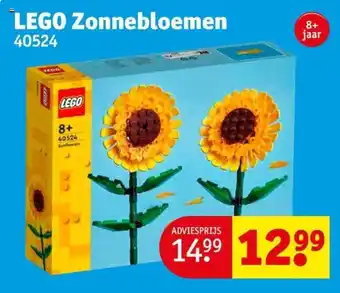 Kruidvat LEGO Zonnebloemen aanbieding