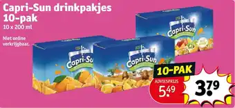 Kruidvat Capri-Sun drinkpakjes 10-pak aanbieding