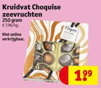 Kruidvat Kruidvat Choquise zeevruchten 250 gram aanbieding