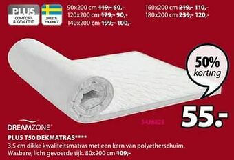 Plus t50 dekmatras