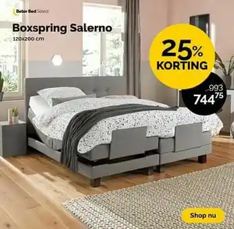Beter Bed Boxspring salerno aanbieding