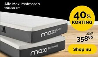Alle maxi matrassen