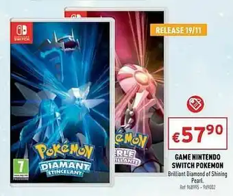 Trafic Game nintendo switch pokemon aanbieding