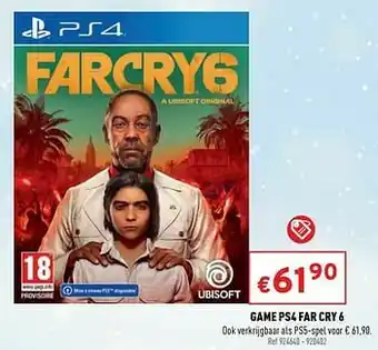Trafic Game ps4 far cry 6 aanbieding
