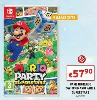Game nintendo switch mario party superstars