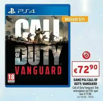 Game ps4 call of duty vanguard