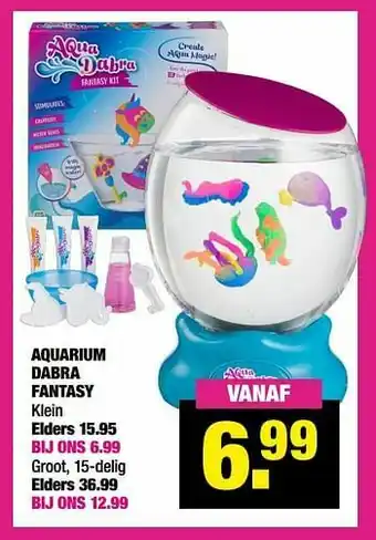 Big Bazar Aquarium dabra fantasy klein aanbieding