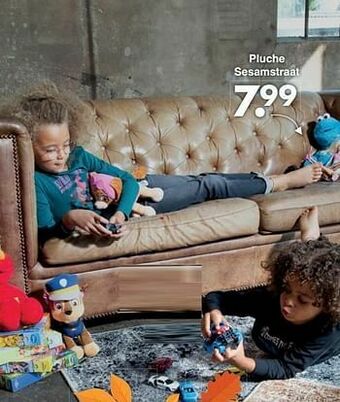 Wibra Pluche sesamstraat aanbieding