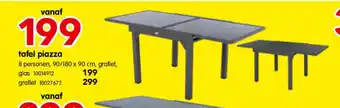 Yess tafel piazza aanbieding