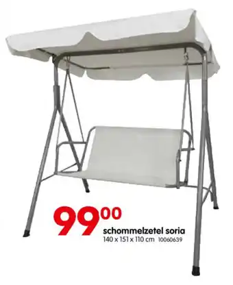 Schommelzetel Soria 140 x 151 x 110 cm