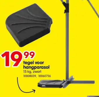 Yess Tegel voor Hangparasol 15 kg aanbieding