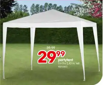 Yess Partytent 3 x 3 x 2,45m aanbieding