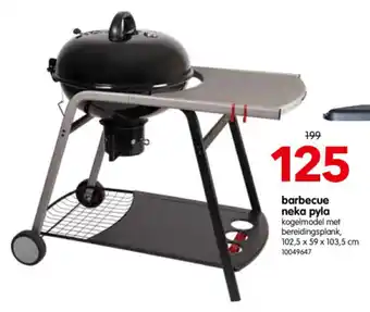 Yess Barbecue Neka Pyla 102,5 x 59 x 103,5cm aanbieding