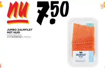 Jumbo JUMBO ZALMFILET MET HUID aanbieding