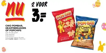 Jumbo CHIO POMBAR, HEARTBREAKERS OF POPCHIPS aanbieding