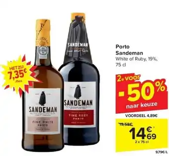 Carrefour Porto Sandeman aanbieding