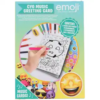 Emoji muziekkaarten maken