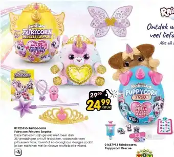 ToyChamp 01725155 Rainbocorns Fairycorn Princess Surprise aanbieding