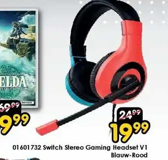 ToyChamp 01601732 Switch Stereo Gaming Headset V1 aanbieding