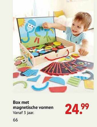 Box Met Magnetische Vormen