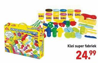 De Kinderplaneet Klei Super Fabriek aanbieding