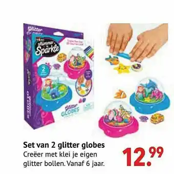 Ser Van 2 Glitter Globes